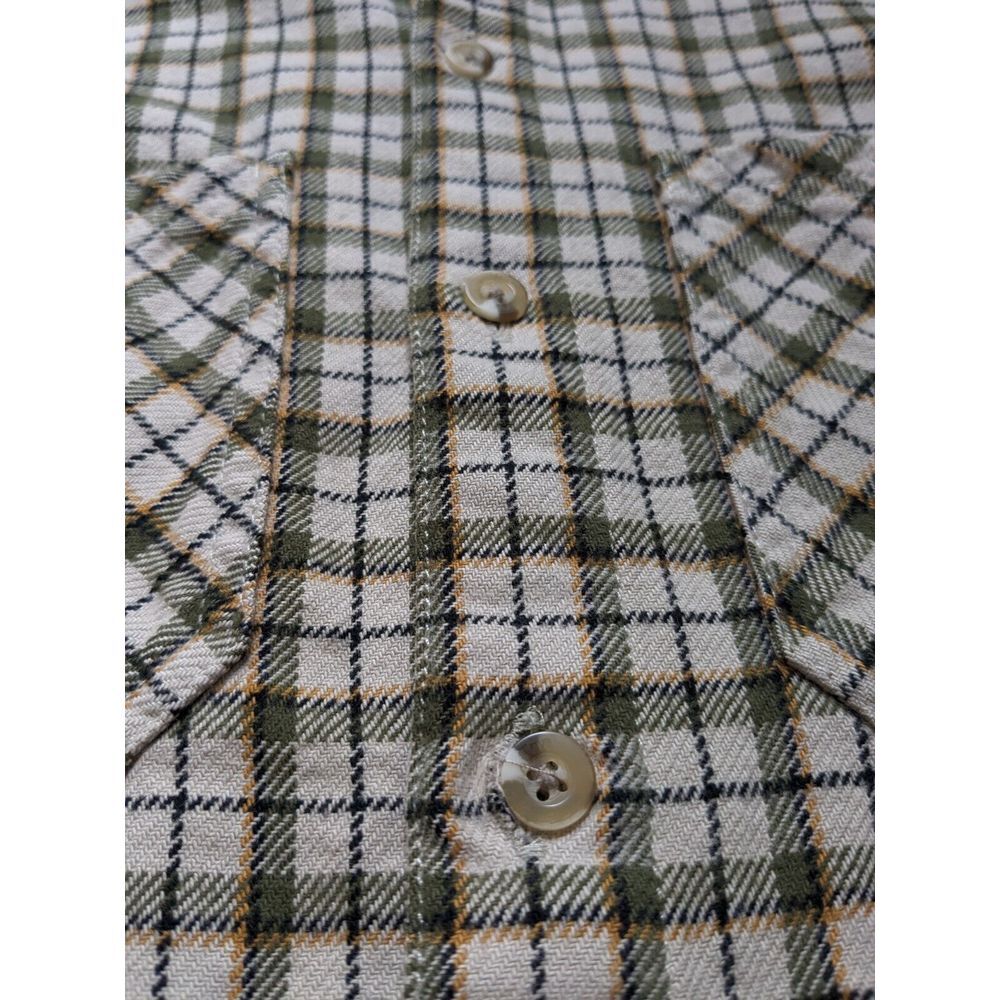 Aritzia Tna Plaid Oversized Button Up Beige Plaid Long Sleeve Shacket - Picture 3 of 8